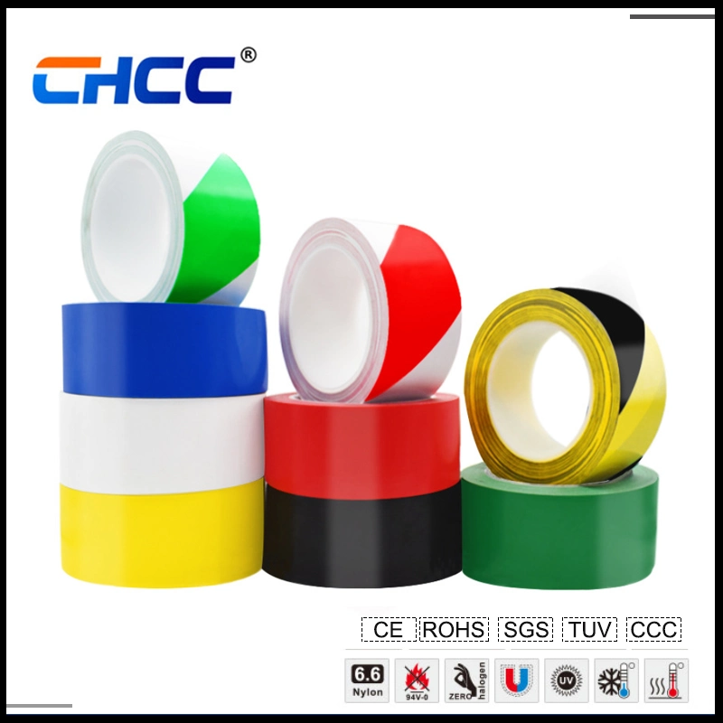 PVC Warning Tape Clean Workshop with Landmark Tape Wear-Resistant Zebra Crossed Floor Tape