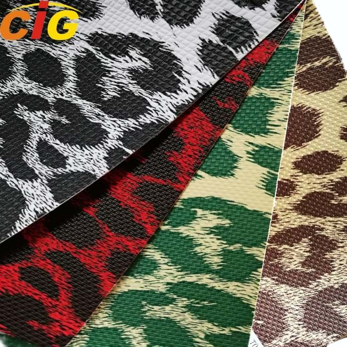 Chinese Embossing Design PVC Imitation Artificial Synthetic Leather