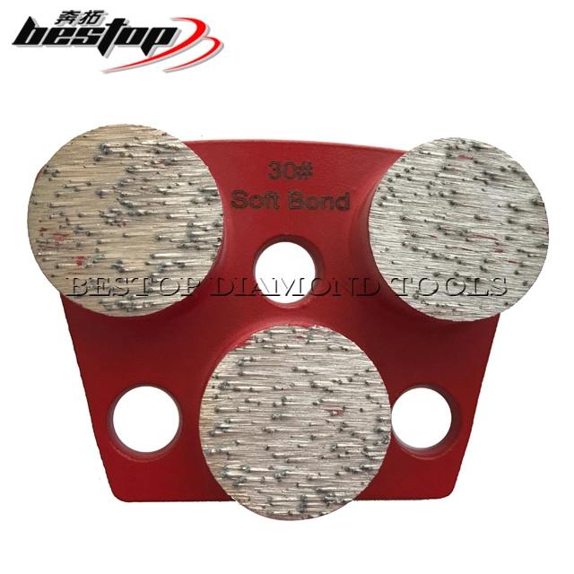 Bestop Trapecio herramientas de diamante con 3 botones