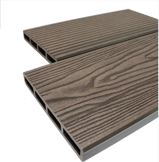Heißer Verkauf Outdoor Boden Holz Textur Wasserdicht Kunststoff Composite WPC Terrasse