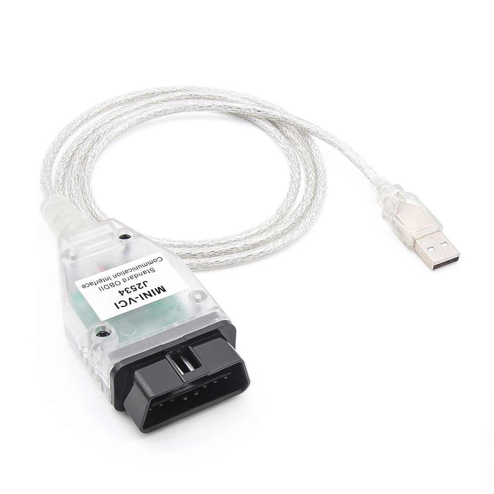 USB a Mini 16pin OBD2 Vci solo el cable de diagnóstico para Toyota Tis Techstream