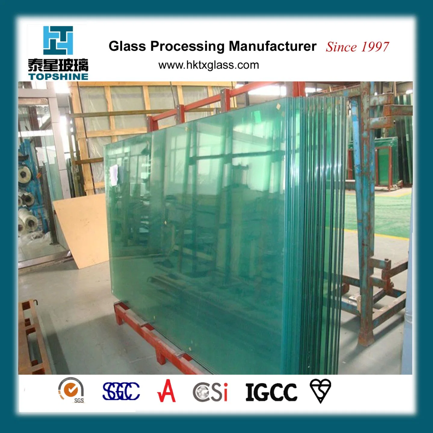 Safety Tempered Glass for Building and Furniture