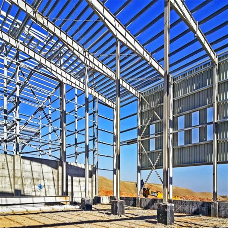 Prefabricated Metal Building Construction Projects Fabricated Steel Structure