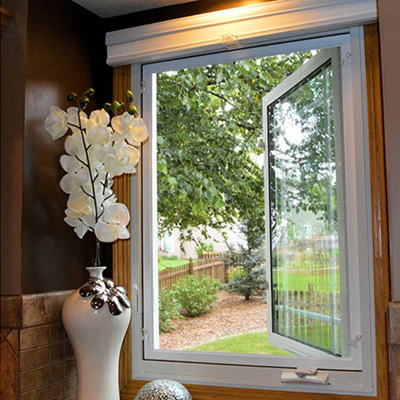 Plastic UPVC Tilt & Inward Window with Glass with Special Opening Way