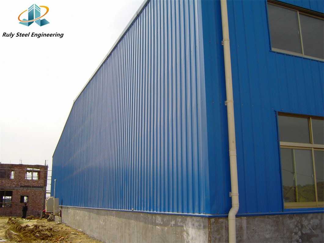 Metal Workshop Buildings Steel Structure Construction for Engineering Machinery Repair Shops