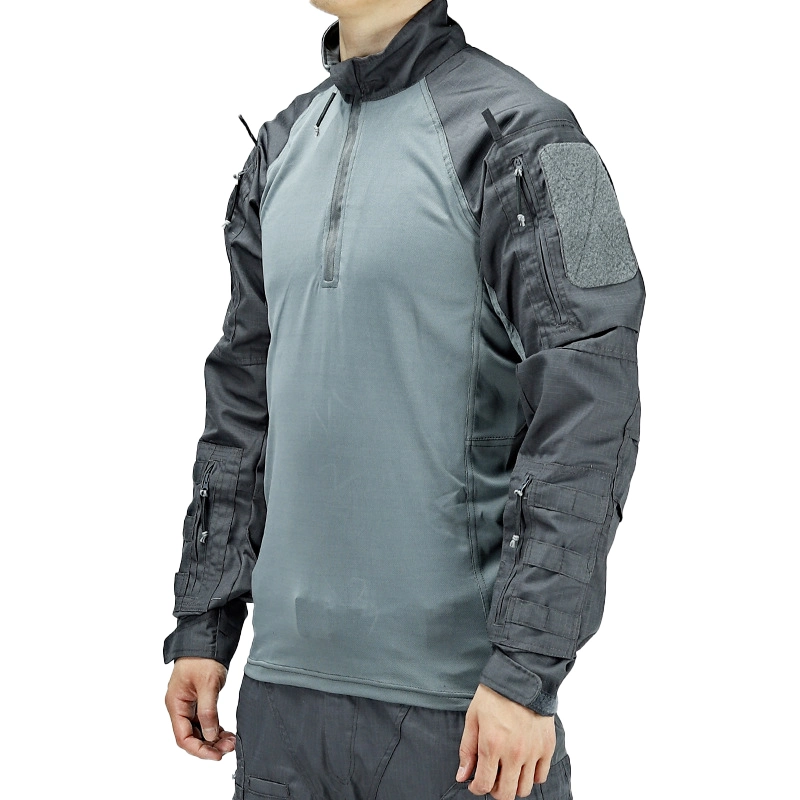 Sudadera con capucha exterior uniforme de combate táctico de caza chaqueta Softshell impermeable