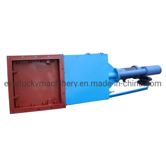360mm Square Opening Mild Steel Electric Hydraulic Slide Gate Valve for Silo