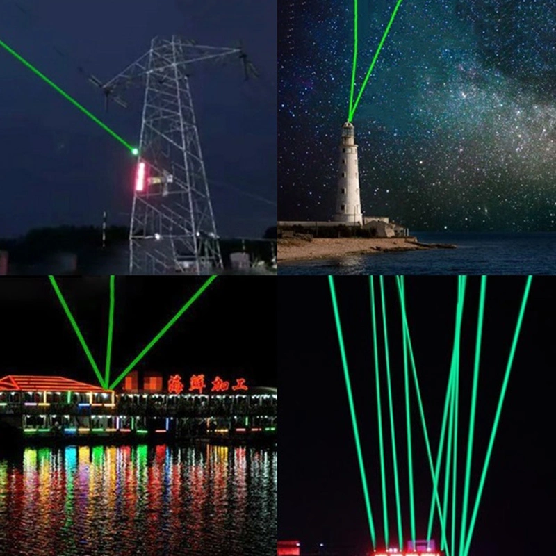 L'autoroute 520nm Feu vert de la lumière laser à haute vitesse lumière d'avertissement laser renouvelable