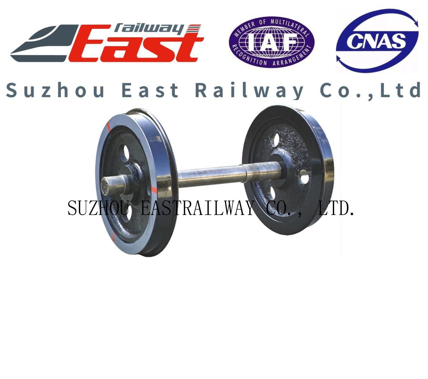 Wheel Set for Railway Freight Wagon Bogie