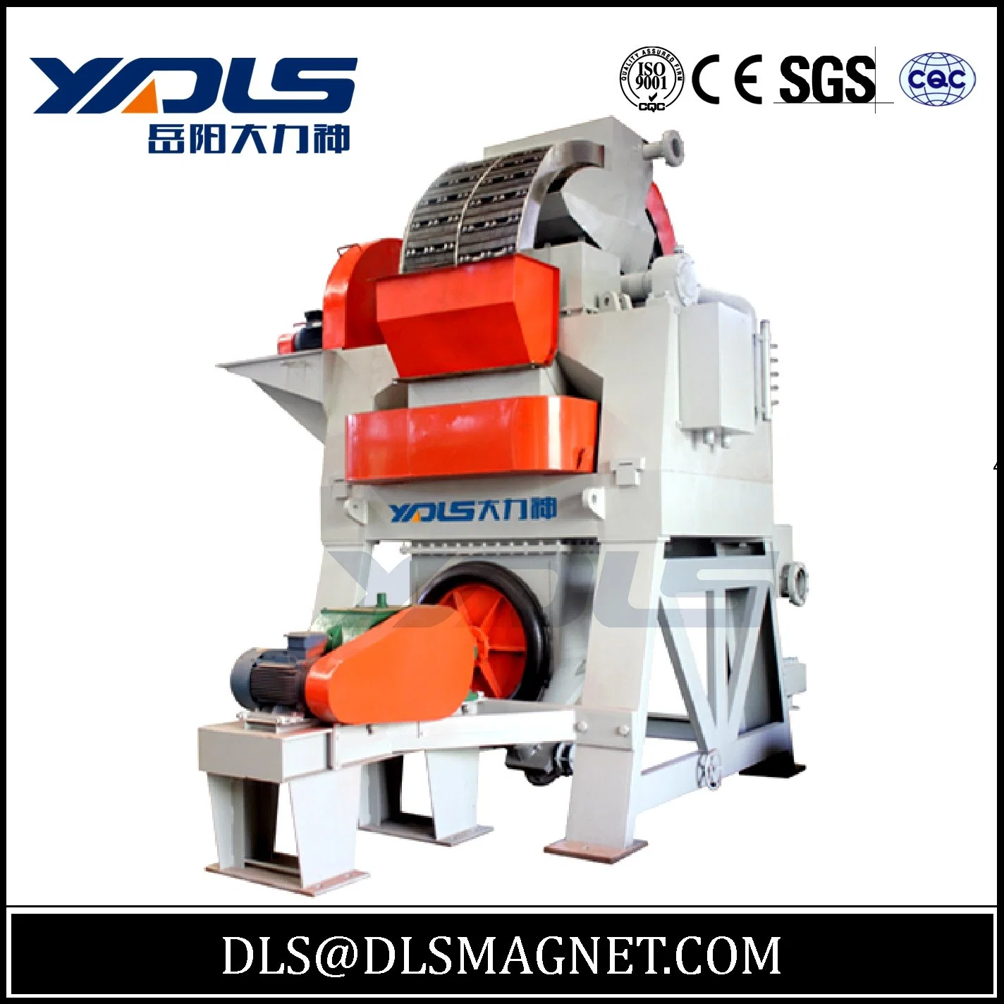 Wet High Gradient Magnetic (magnet) Separator (separation) Mining Equipment Dls-200