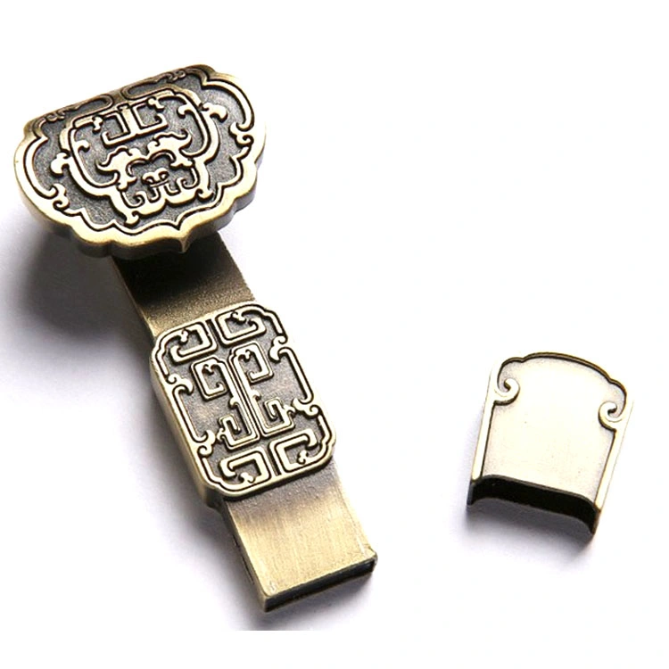 Wholesale/Supplier Custom Logo Wishful Chinese Style Metal USB Stick 2.0 3.0