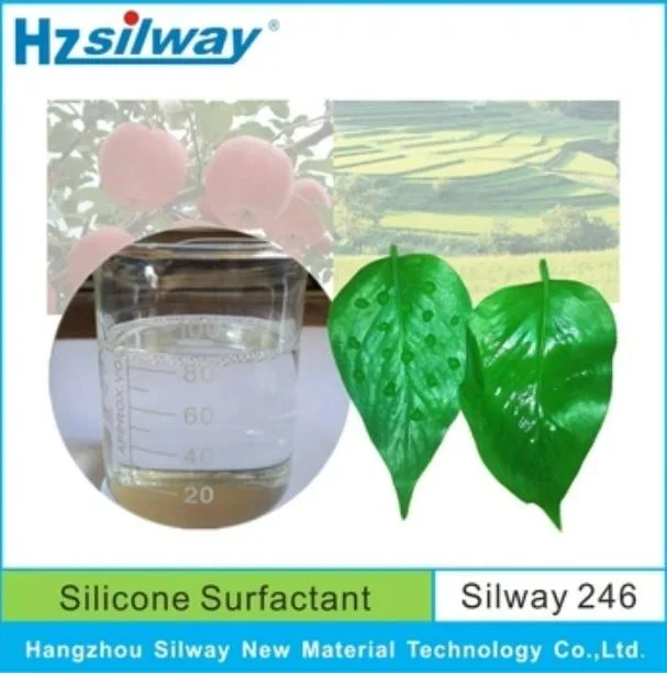 Chemical Additives for Easier Absorption of Pesticides Agricultural Silicone Spray Adjuvant Silway246