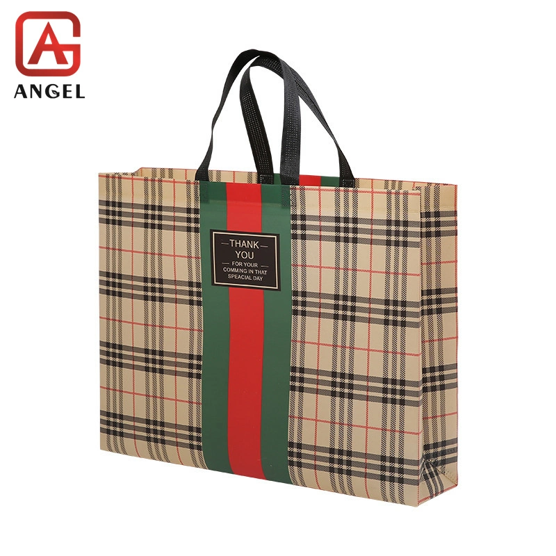 Cheap Reusable Promotional Eco Custom Tote Shopping Laminated Non Woven Bag