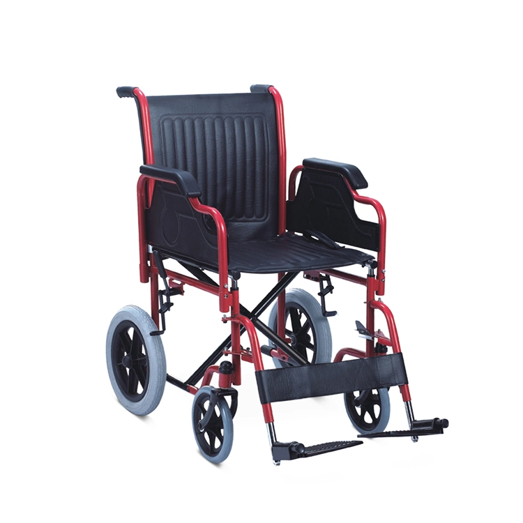 Disabled Small Wheel Manual Folding Travel Wheelchair