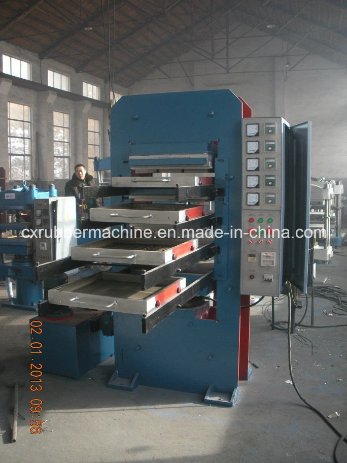 Rubber Tile Vulcanizing Press/Rubber Tile Making Machine/Rubber Tile Machine