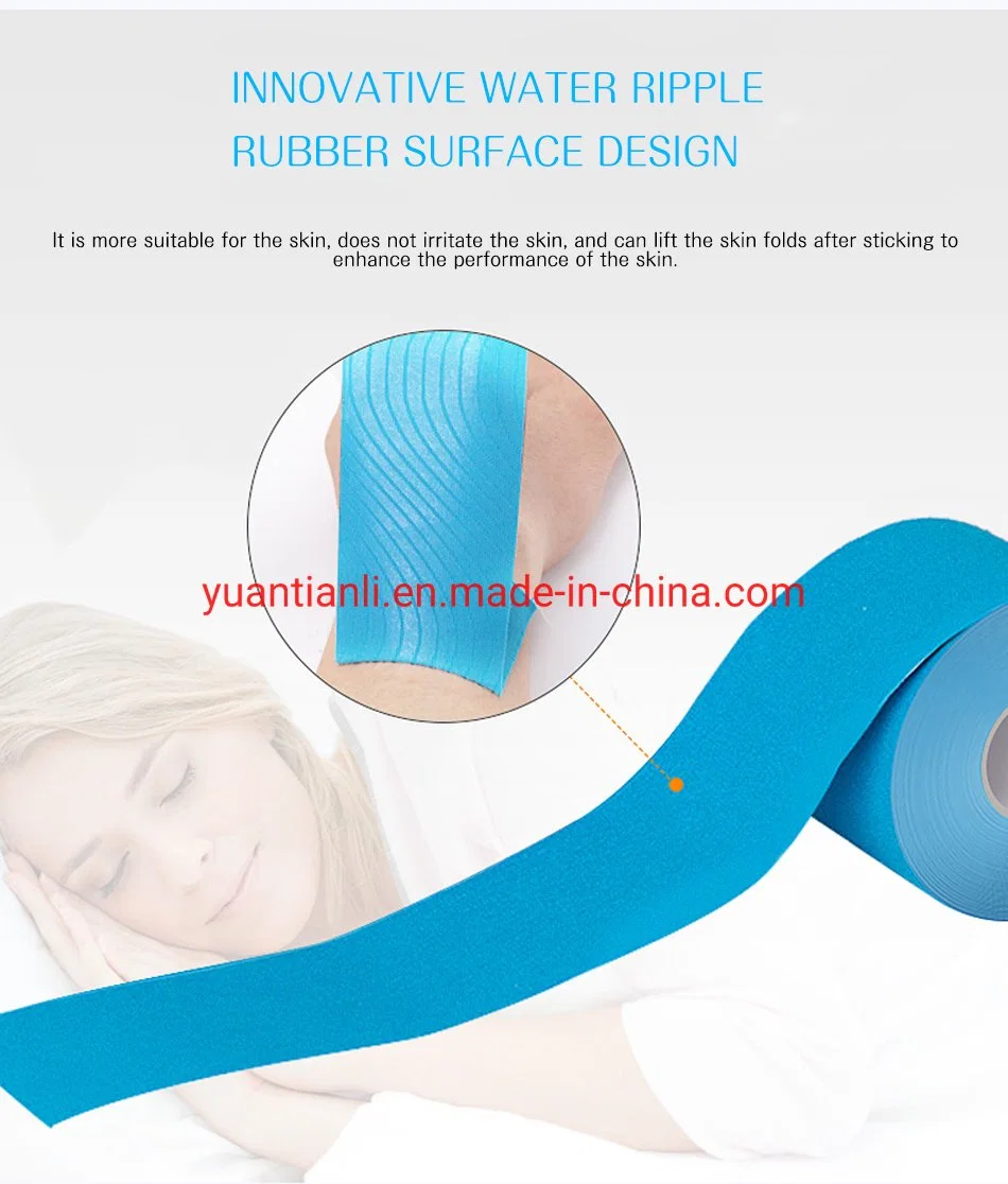 New Product OEM Accepted Medical Waterproof Cotton Elastic Athletic Sports Kinesiology Tape Compression Tape