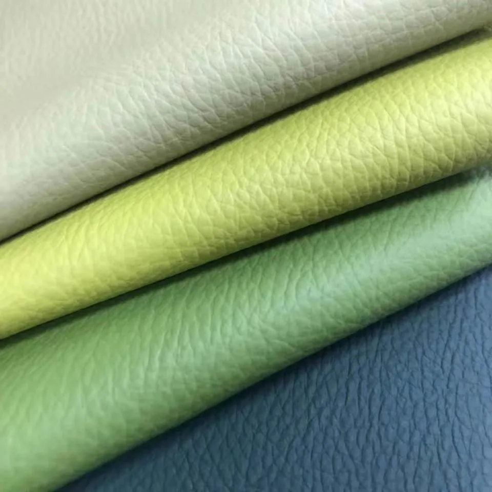 High quality/High cost performance  Two Tone Printed Synthetic Artificial PU Leather for Bags Eco Friendly Recycled