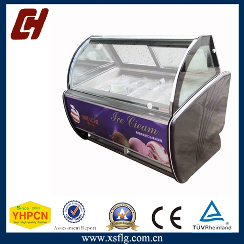 Top Quality Ice Cream Bar Parlour Refrigeration Equipment