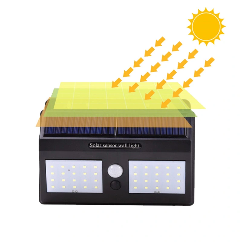 Solar Security Wall Outdoor Waterproof Light LED Solar Light for Street Garden