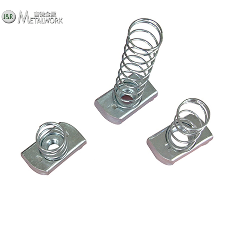 M6 M10 Stainless Steel SS304 Spring Nut