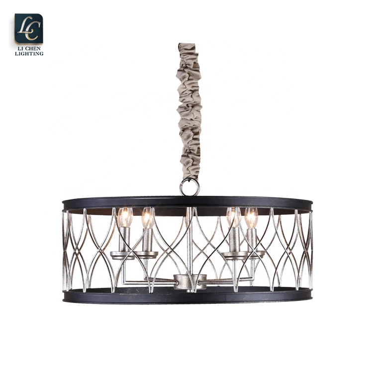 High Quality Indoor Decoration Iron Frame Modern LED Pendant Lamp