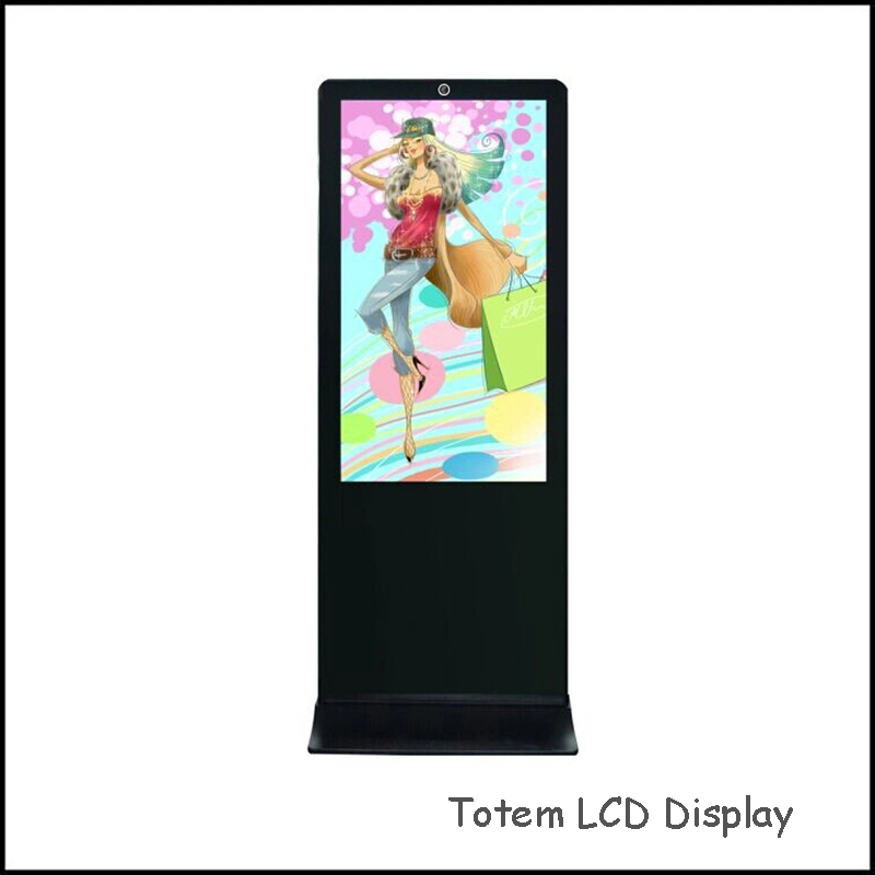 55inch Floor Standing Interactive Touch Screen Totem LCD Display