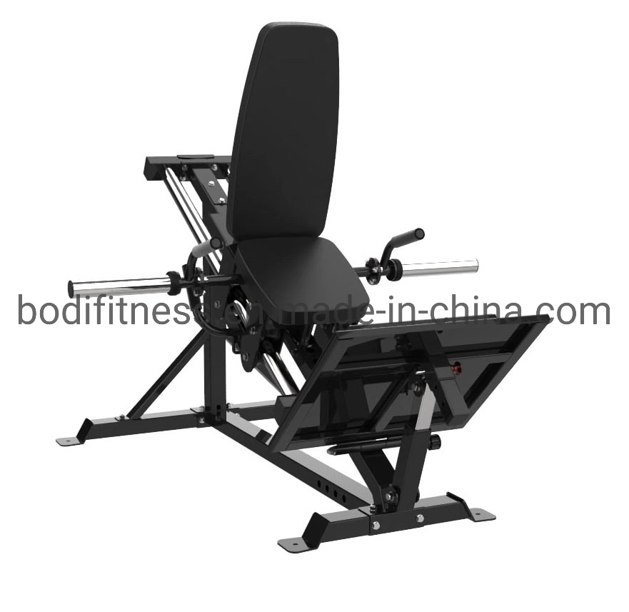 Gym Equipment Strength Training Weight Plate Loading Leg Press Machine