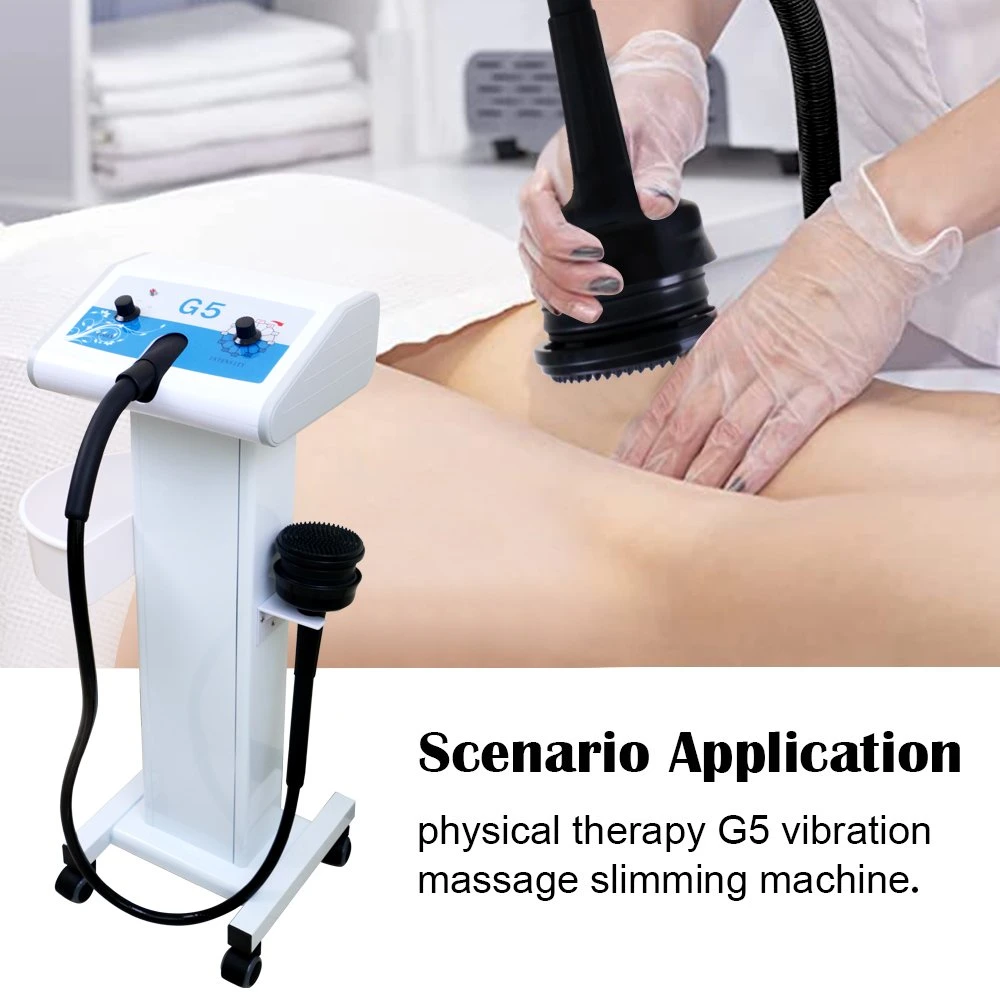 Customized SPA Use Vertical Anti Cellulite Fitness Weight Reduce G5 Vibrating Body Massager