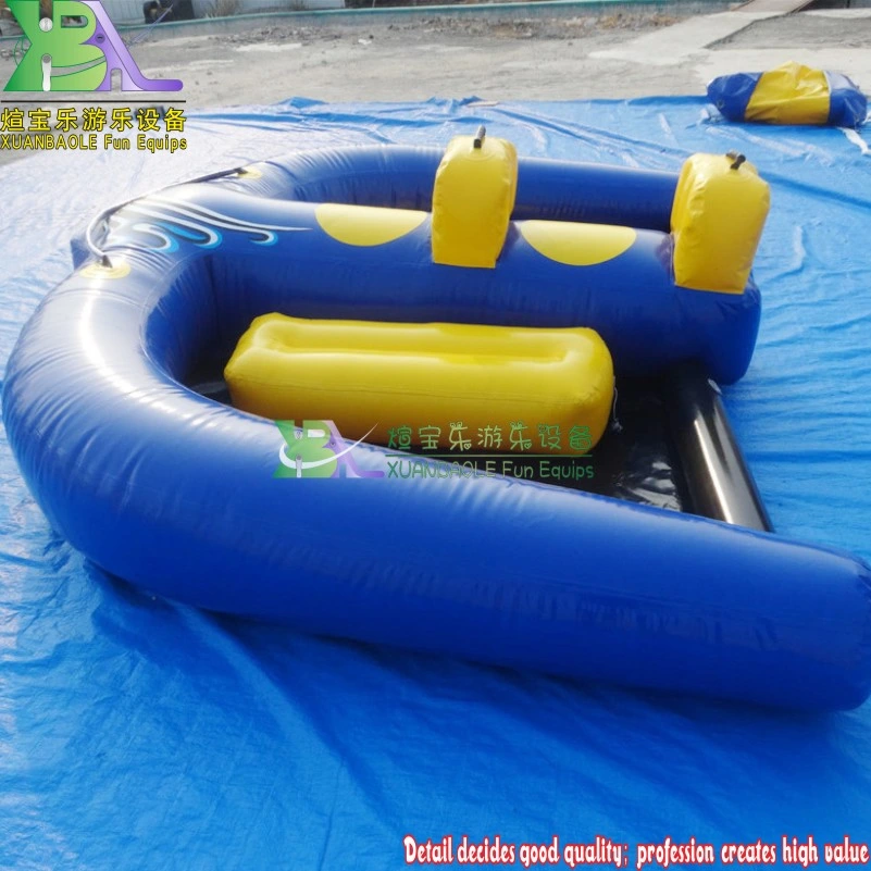 Commercial Inflatable Flying Fish Towable, Flying Manta Ray Tube for Water Games