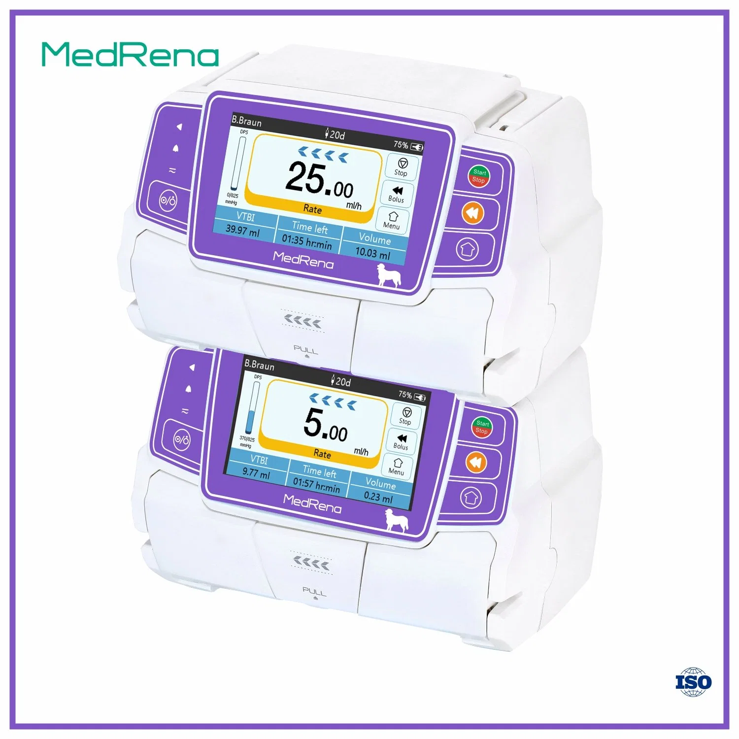 Unifusion Veterinary Infusion Pump Medizinische Geräte Instrumente für die Tiermedizin