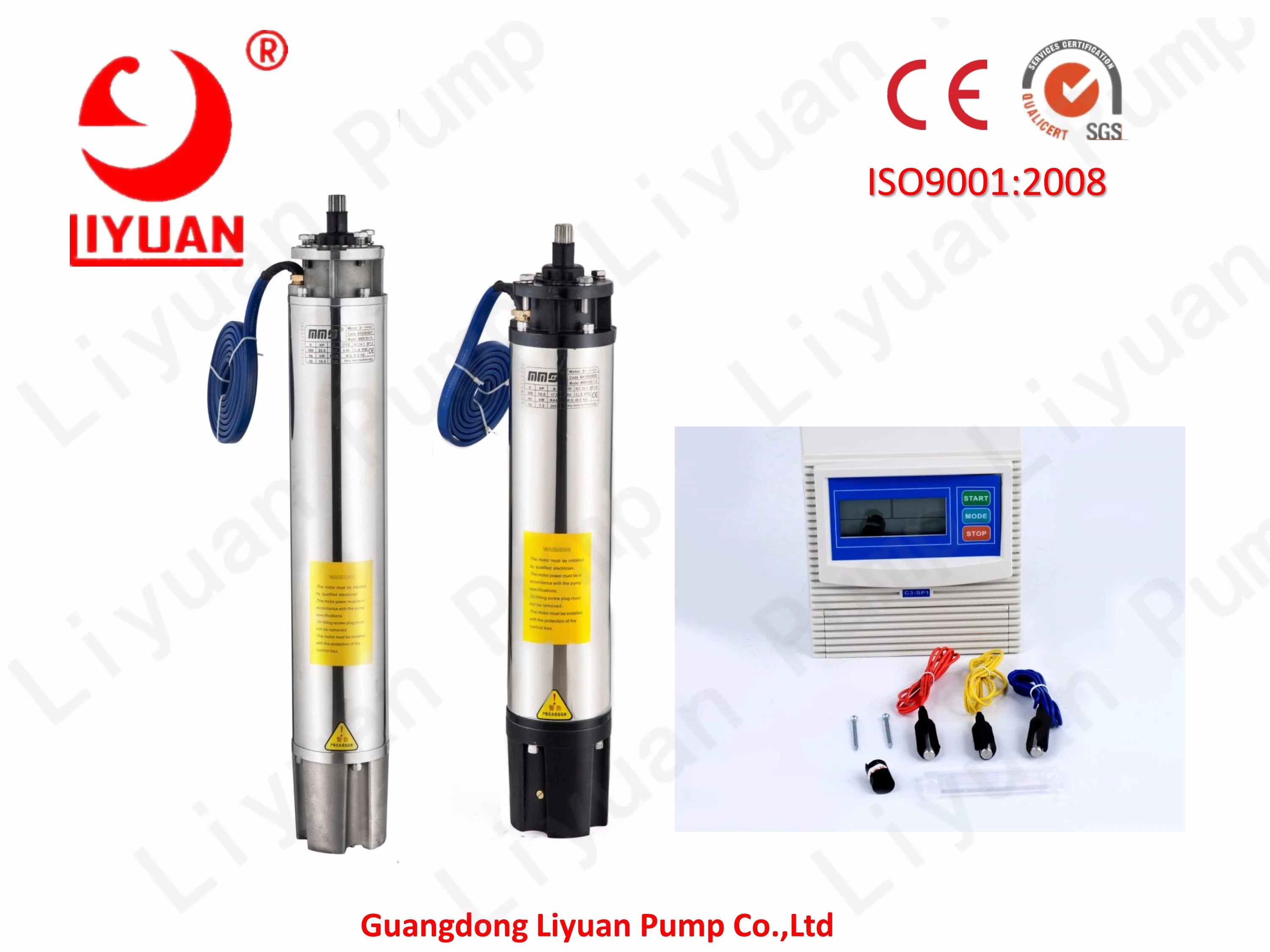 6 Inch 7.5HP Water-Cooled Deep Well Motor No Pollution High Quality 380V Submersible Pump Motor