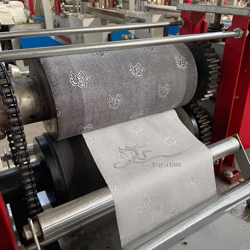 Full Automatic Folding Color Printing Napkin Tissue Paper Making Machine