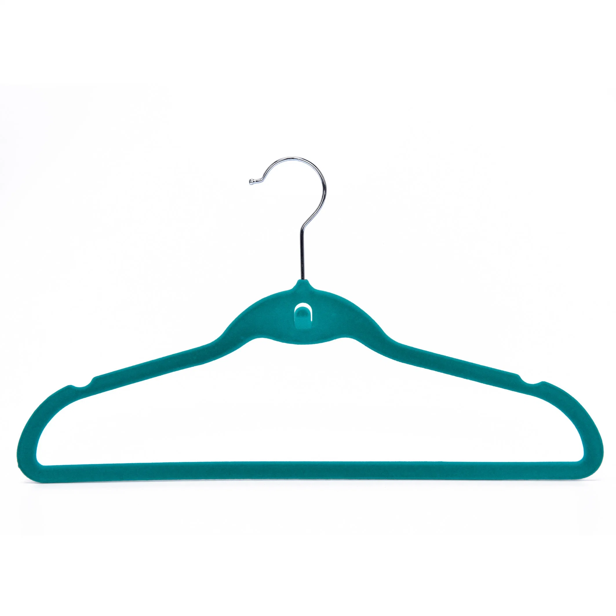 Premium Velvet Skirt Hangers (20 Pack) Non Slip Velvet Pants Hangers with Metal Clips 360&deg; Hook Durable Ultra Thin Space Saving Velvet Hangers