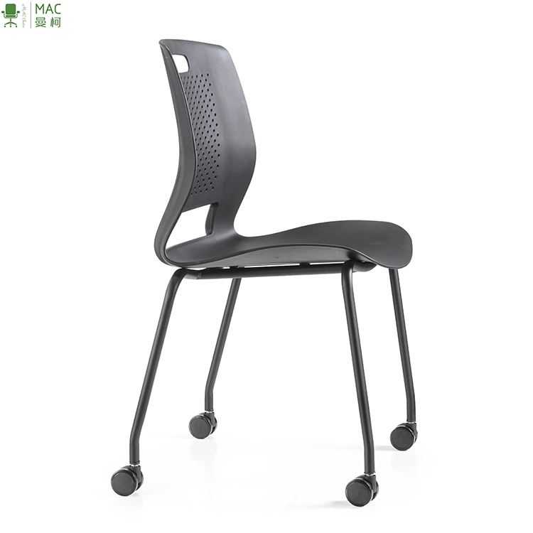 Simple Metal Frame Training Chair for Meeting Room Office Chair