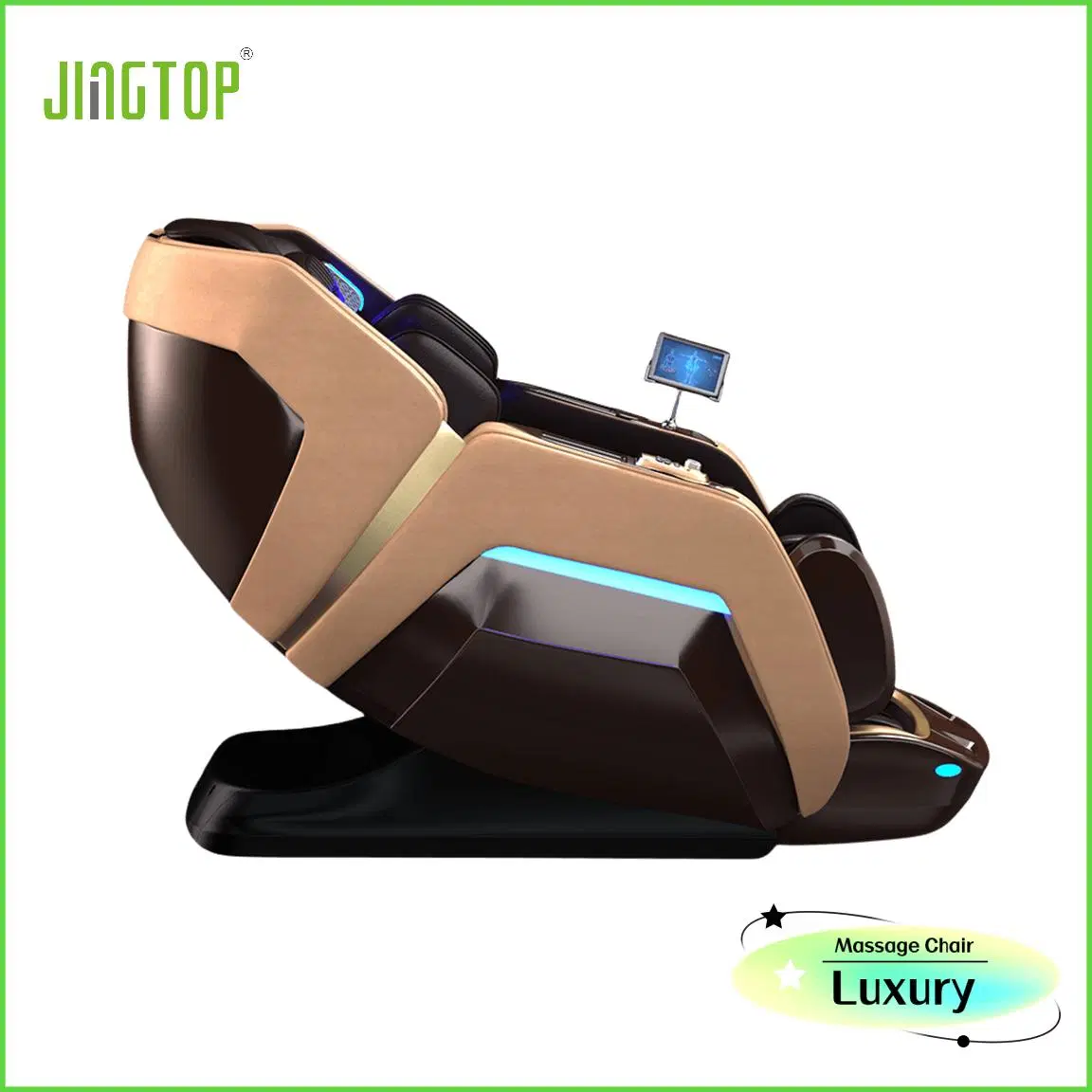 Jingtop Exclusive Agent 3D 4D Smart Body Scan Space Sillón reclinable de masaje de ahorro