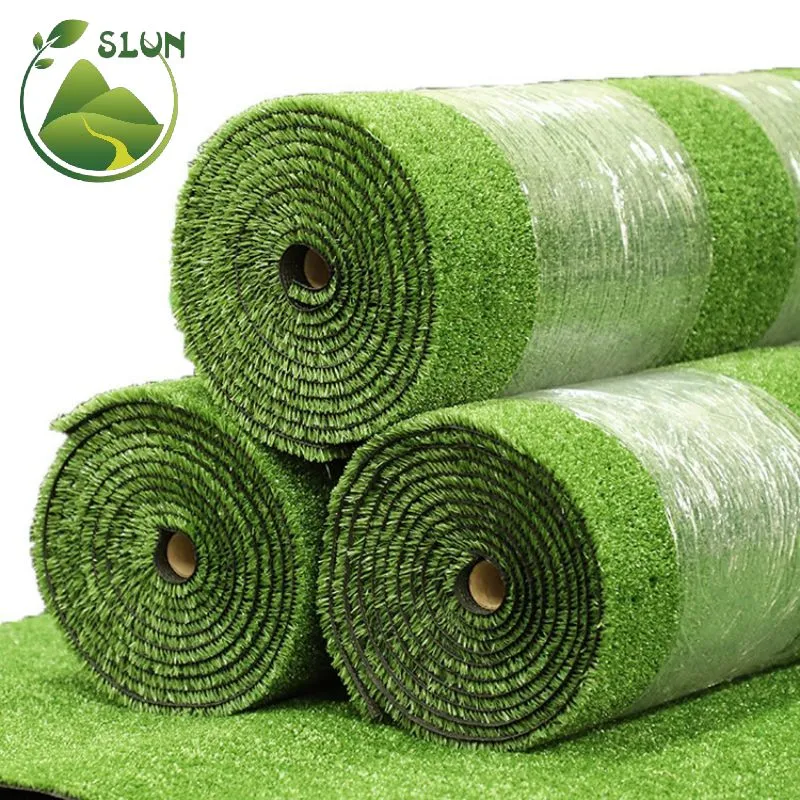 China Factory Supplying Artificial Grass Synthetic Turf Ecuador Cesped Sintetico Fake Lawn
