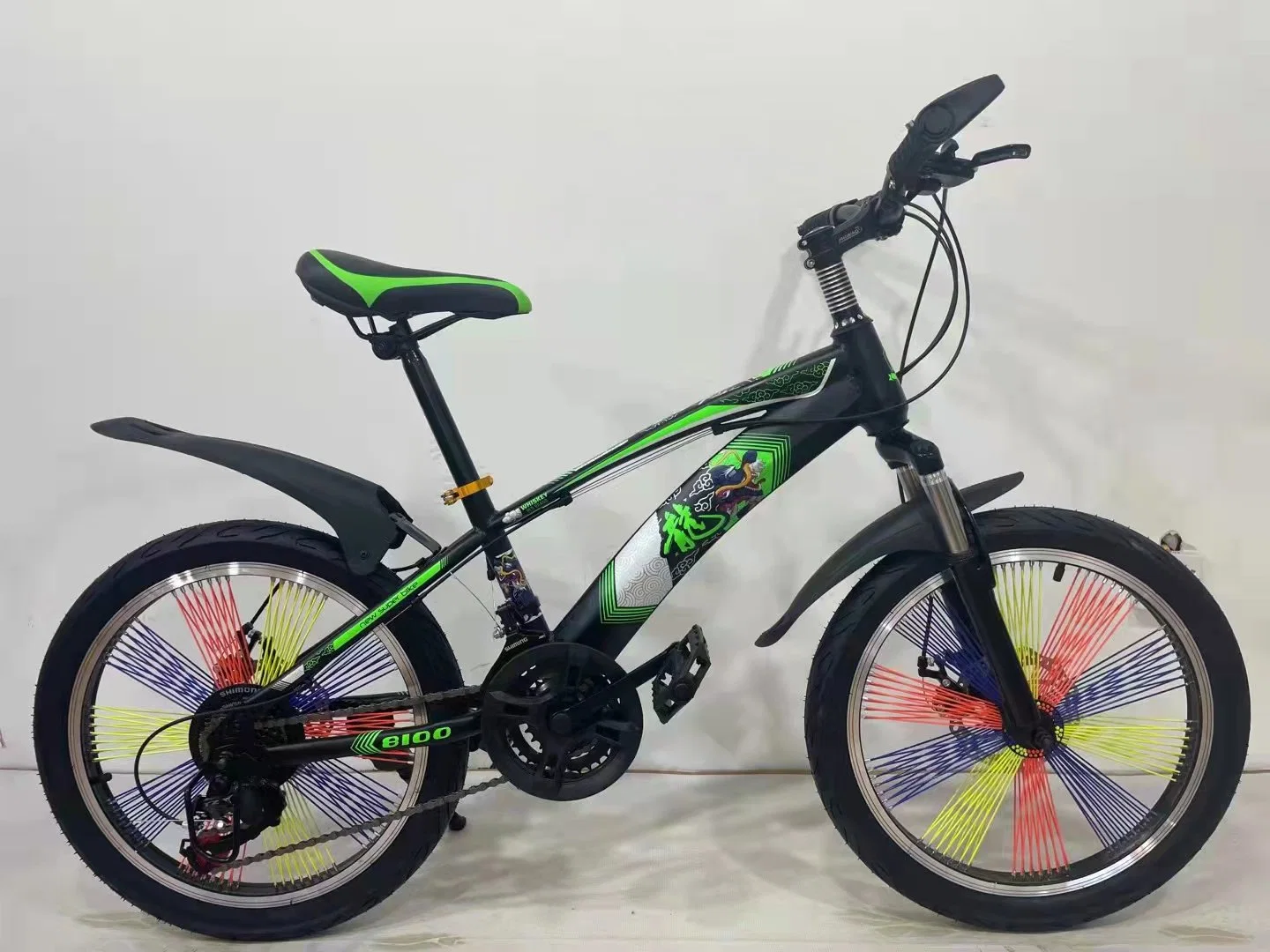 Vélo de montagne vélo pour enfants 182022 pouces Nouveau haut chaud de vente Moyeu de roue en alliage d'aluminium avec cadre en acier au carbone