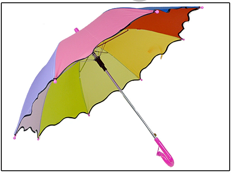 Rainbow Auto Open Umbrella for Kids