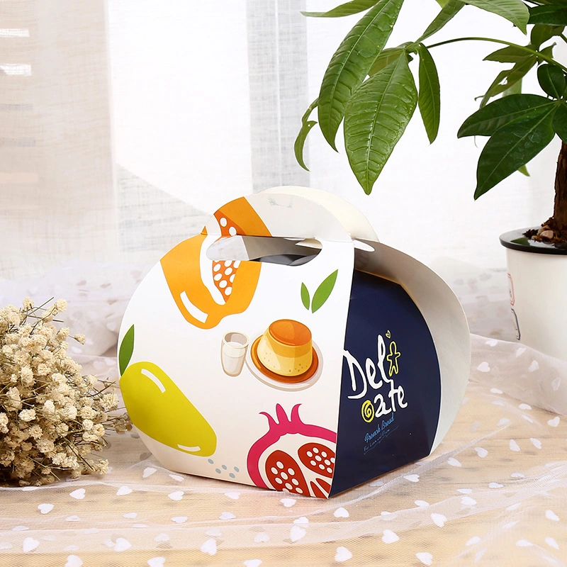 Promotional Cute Beautiful Printing Cake Packaging Box