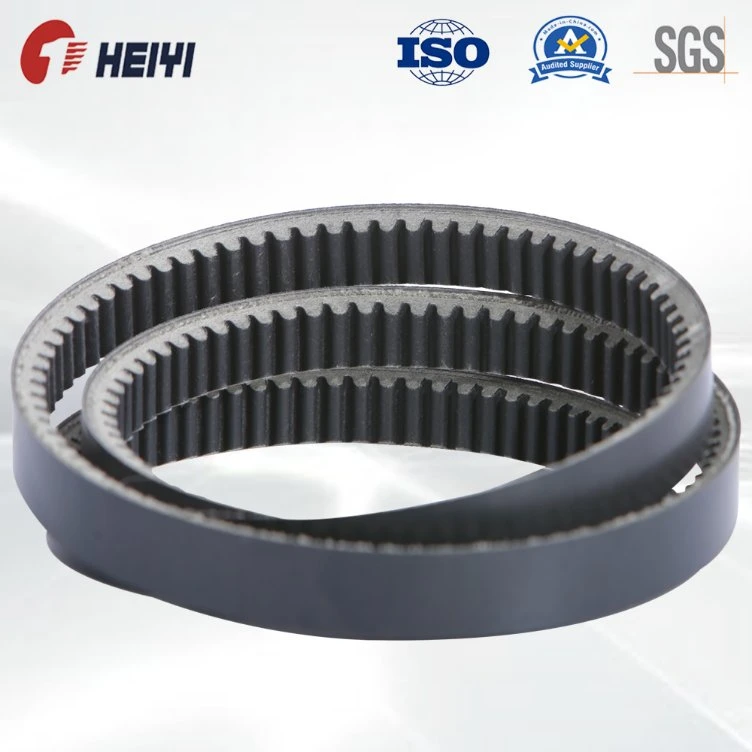 Heavy Duty Power Transmission Raw Edge V Belts for Ceramic Chemical Factory