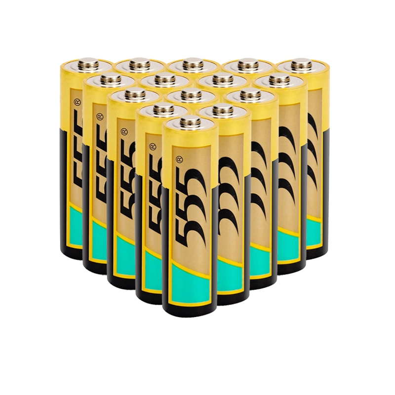 555 Marke AA Alkaline Primary 1,5V Dry Cell Battery LR6 Für Spielzeug