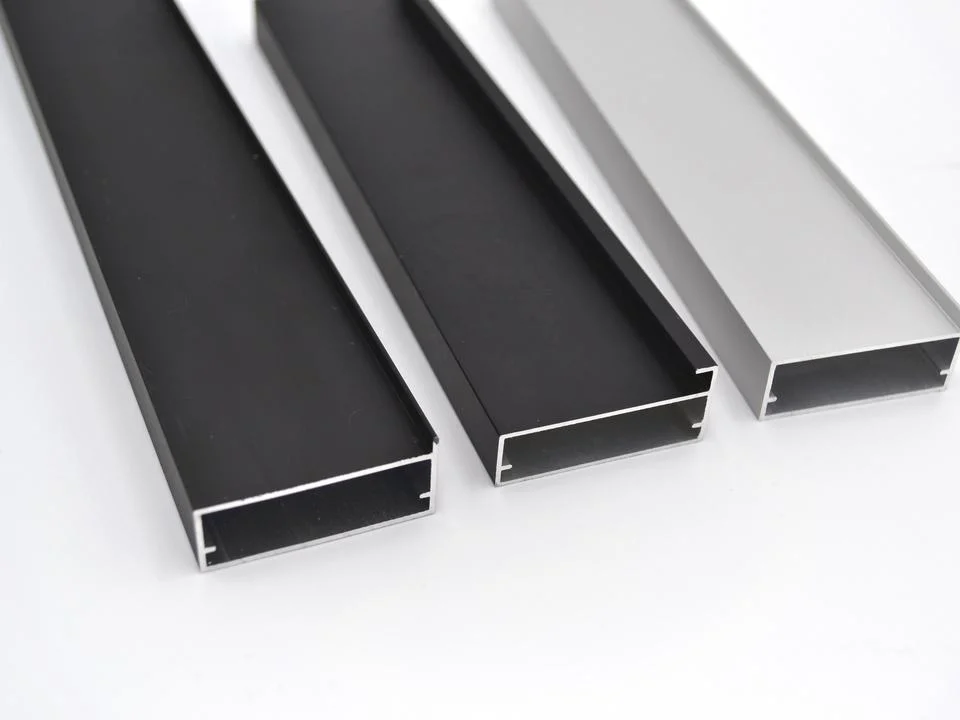 Aluminum Extrusion Profiles Cabinet Cupboard Mirror Frame Aluminum Tube