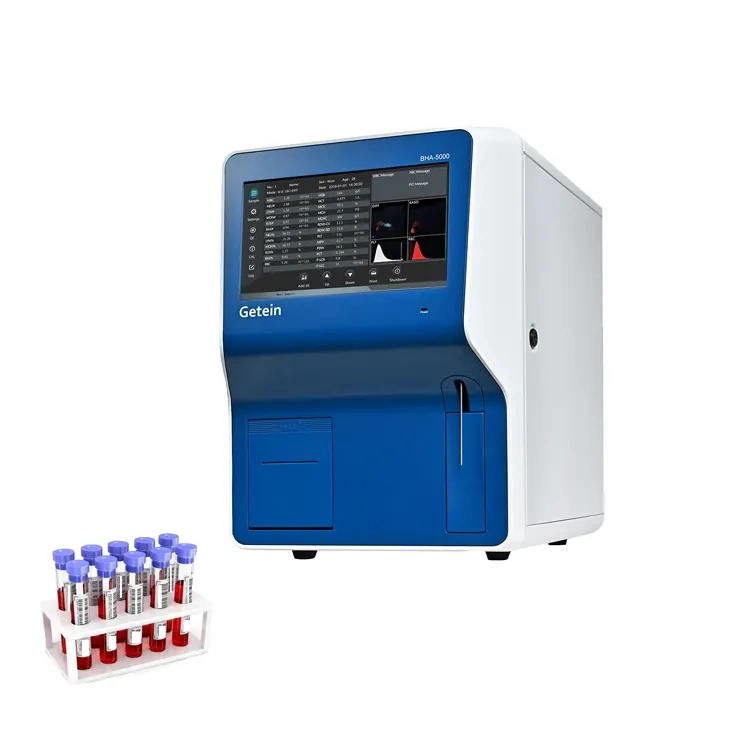 Getein BHA 5000 5 Diff Hematology Analyzer Equipment Medical for Look at The State of The Disease