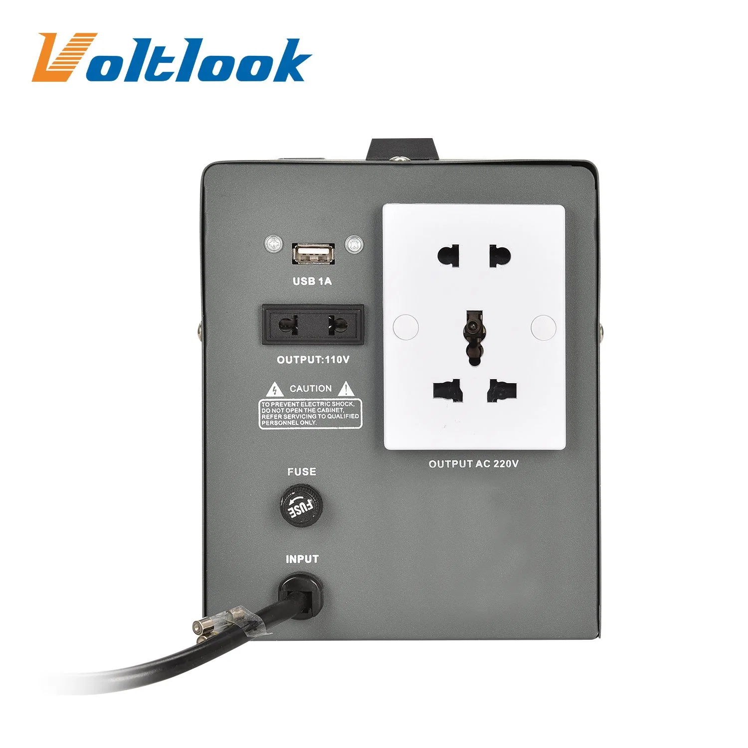 Akai Automatic Voltage Regulator 2000va Analog Meter Relay Type with USB
