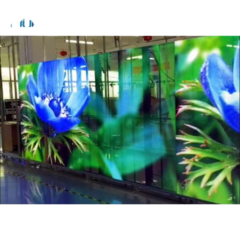 HD Transparent LED Display Screen Glass Window Curtain Indoor Advertising Video Wall P5*10 P10 P20 Panel