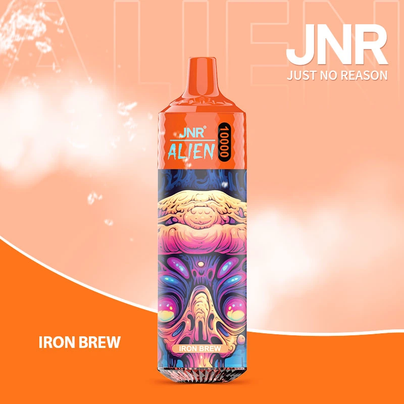 Hot sale stylo Vape jetable Jnr Alien 10000 puffs 20 ml Cigarettes RVB