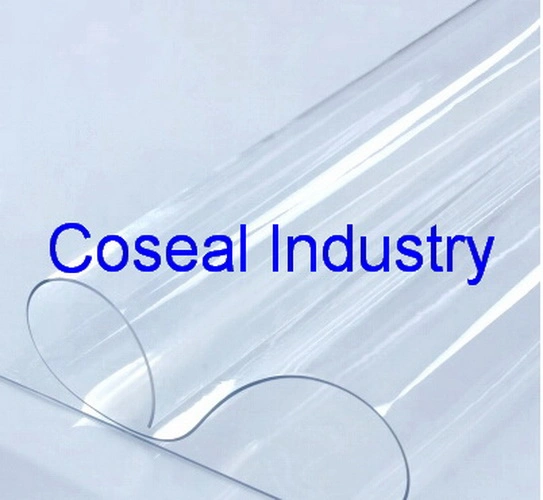 New Design PVC Transparent Plastic Sheets Tablecloth Rolls Soft for Sell