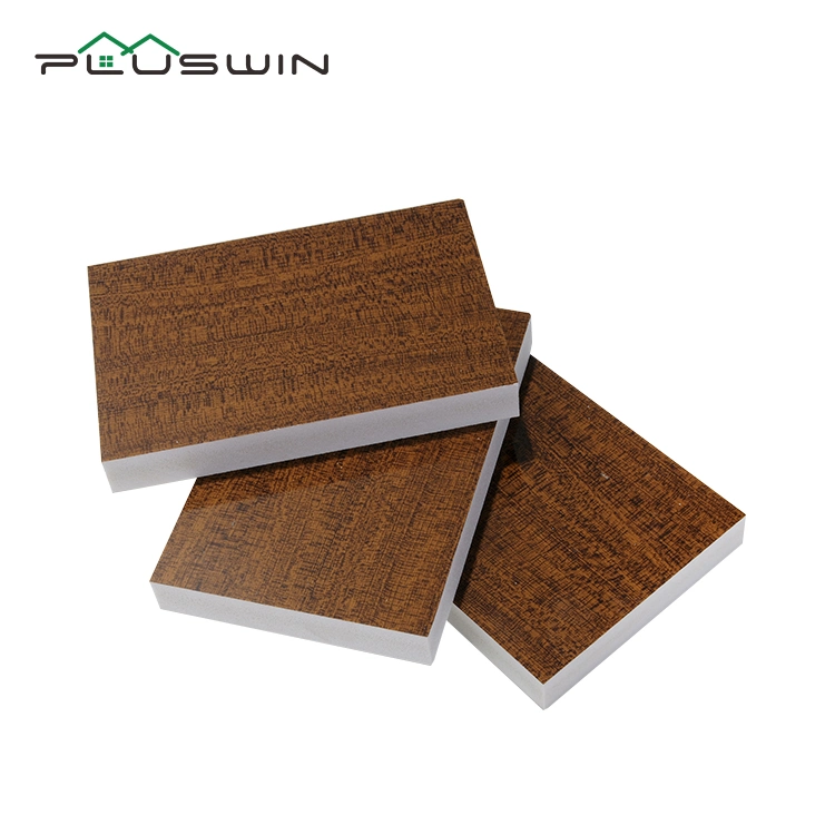 1220*2440mm Waterproof PVC Board Laminated Foam Board Wall Cladding for Furniture 24/25mm