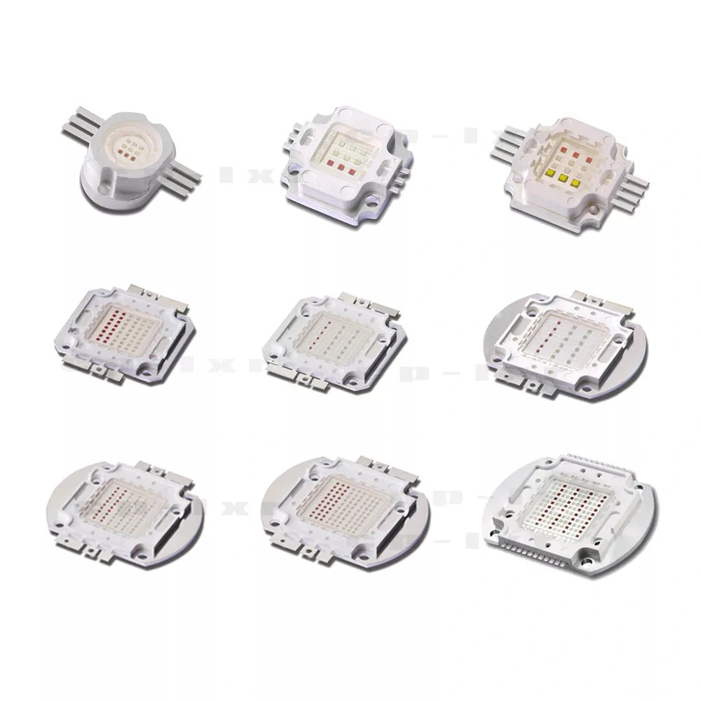 1W 3W 5W 10W 20W 30W 50W 100W 150W 200W Warm White Red Green Blue RGB UV IR Infrared Grow Flood Light High Power COB LED Chip