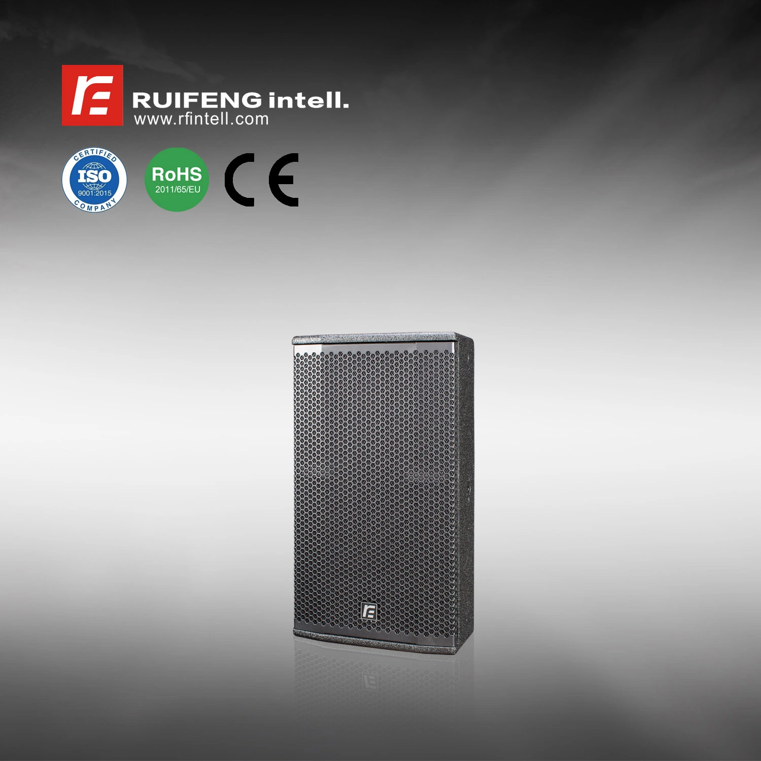 98dB 250W Professional Self-Powered Active Audio Speaker Two-Way Inside Amplifier Line Array System with Vs1020